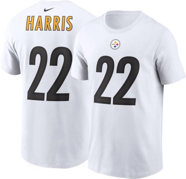 Nike Men's Pittsburgh Steelers Najee Harris #22 White T-Shirt