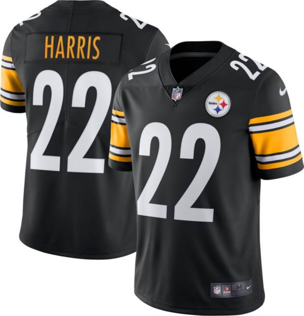 Nike Men's Pittsburgh Steelers Najee Harris #22 Black Limited Jersey