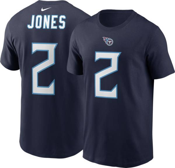 Nike Men's Tennessee Titans Julio Jones #2 Navy T-Shirt