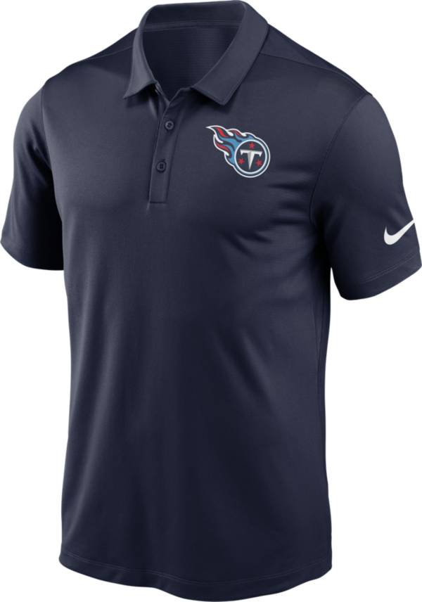 Nike Men's Tennessee Titans Franchise Navy Polo