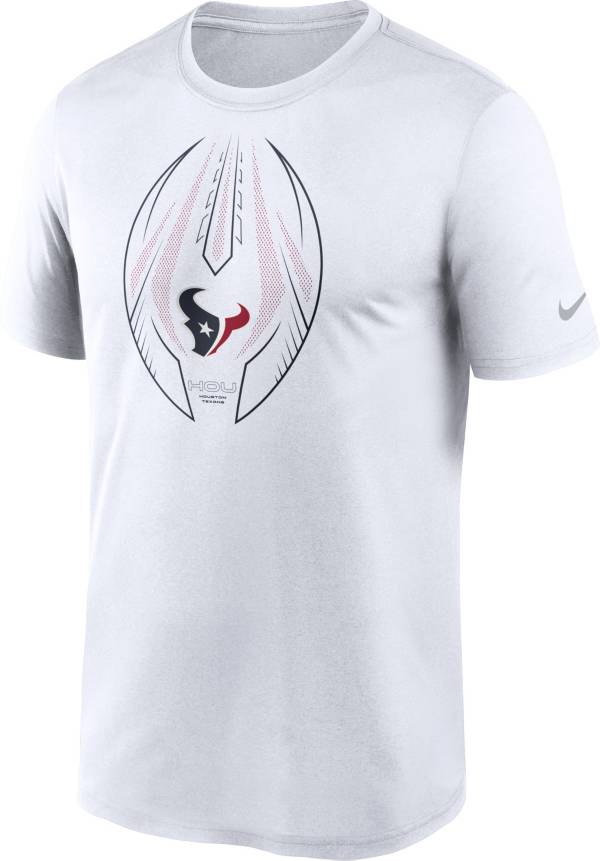 Nike Men's Houston Texans Legend Icon White Performance T-Shirt