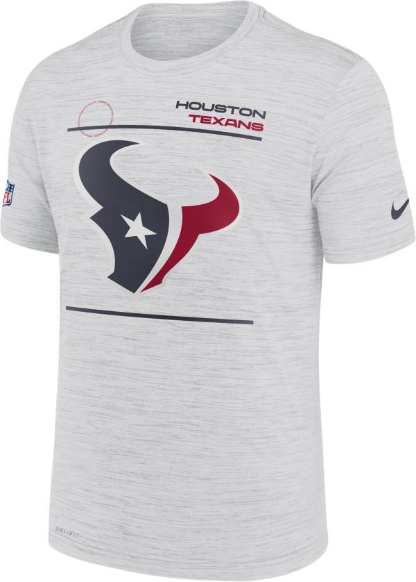 Nike Men's Houston Texans Sideline Legend Velocity White T-Shirt