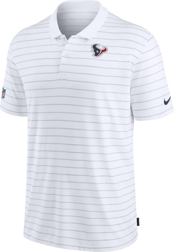 Nike Men's Houston Texans Sideline Early Season White Performance Polo