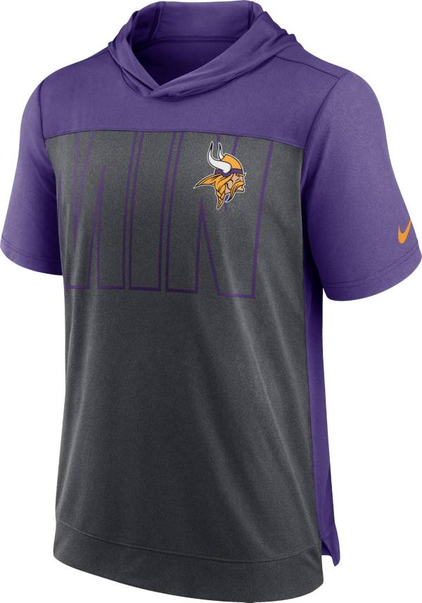 Nike Men's Minnesota Vikings Dri-FIT Hooded T-Shirt