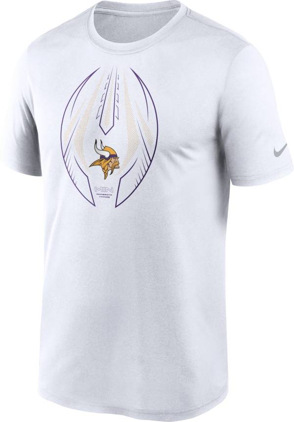Nike Men's Minnesota Vikings Legend Icon White Performance T-Shirt