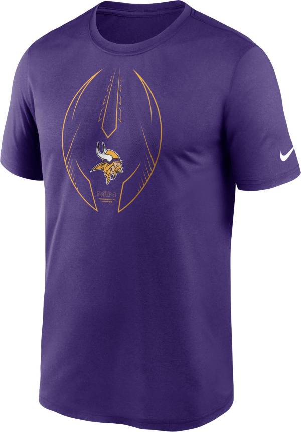 Nike Men's Minnesota Vikings Legend Icon Purple Performance T-Shirt product image