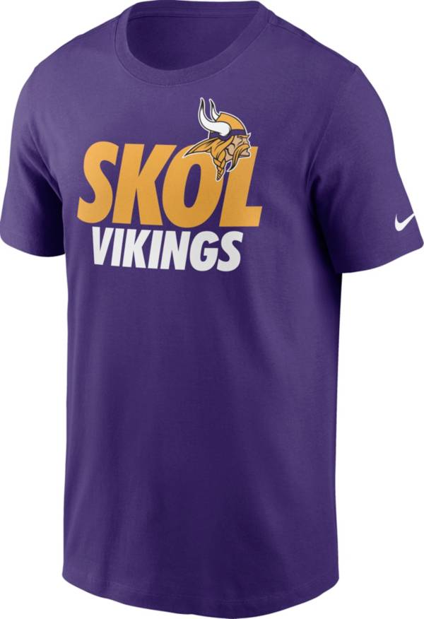 Nike Men's Minnesota Vikings Skol Vikings Purple T-Shirt