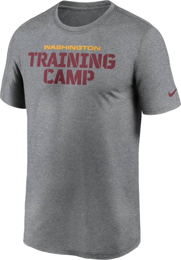 Nike Men's Washington Football Team Training Camp Legend Grey T-Shirt