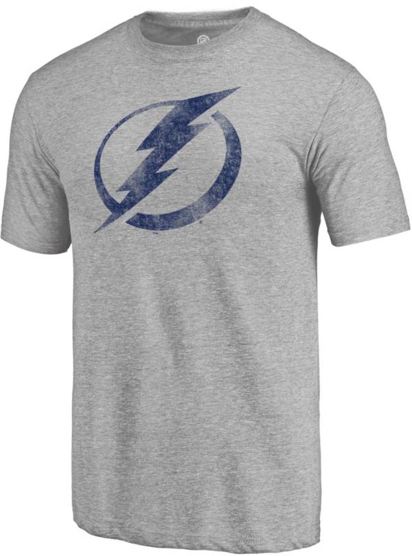 NHL Tampa Bay Lightning Core Grey Tri-Blend T-Shirt