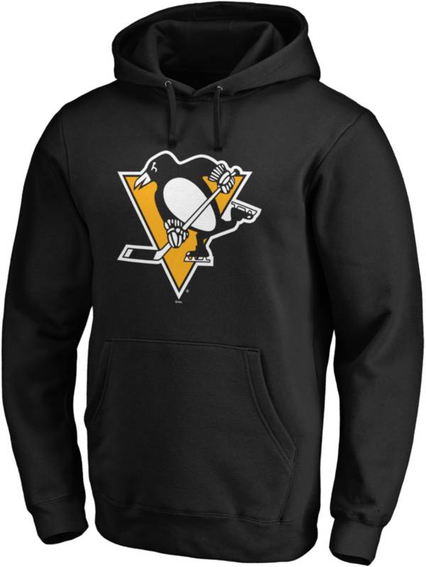 NHL Pittsburgh Penguins Logo Black Pullover Hoodie