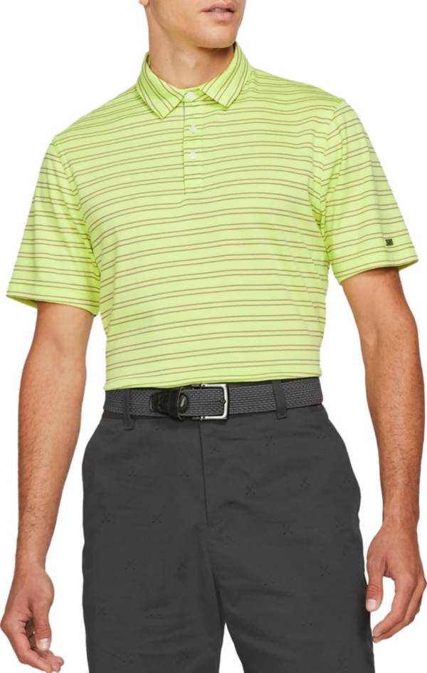 Nike Men's Dri-Fit UV Striped Golf Polo