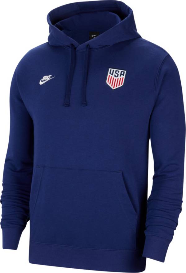 Nike Men's USA Soccer GFA Blue Pullover Hoodie