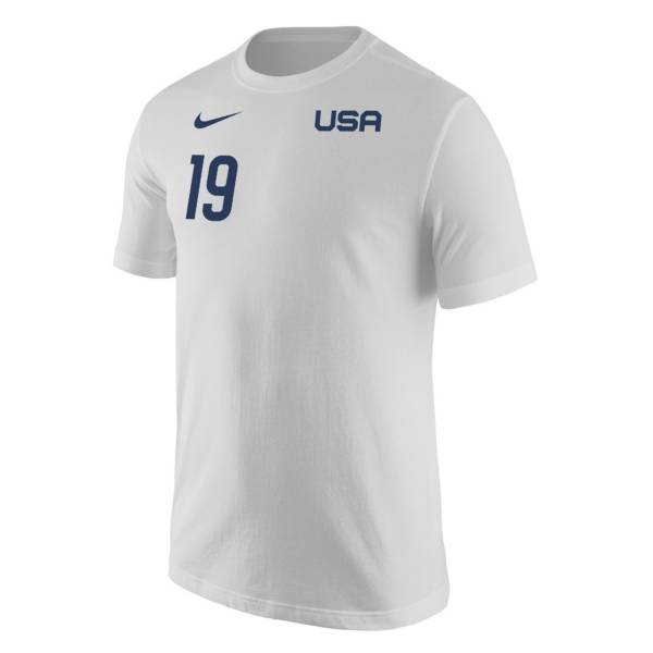 Nike USA Soccer USWNT '21 Olympics Crystal Dunn White T-Shirt