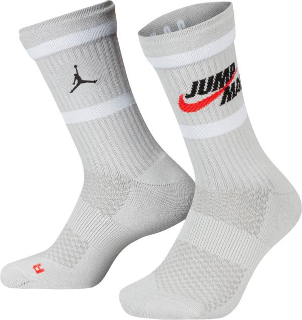 Jordan Stripe Jumpman Crew Socks