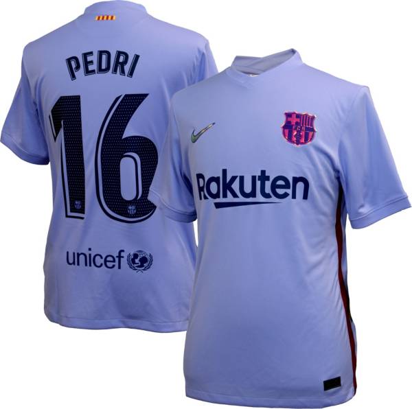 Nike FC Barcelona Pedri #16 Breathe Stadium Away Replica Jersey