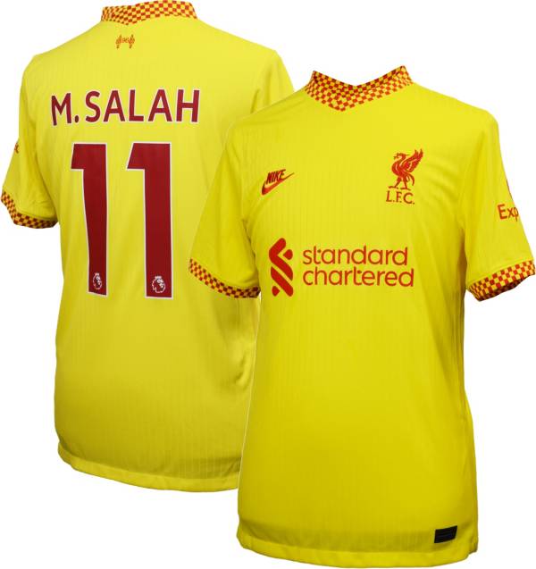 Nike Liverpool FC '21 Mohamed Salah #11 Breathe Stadium Third Replica Jersey