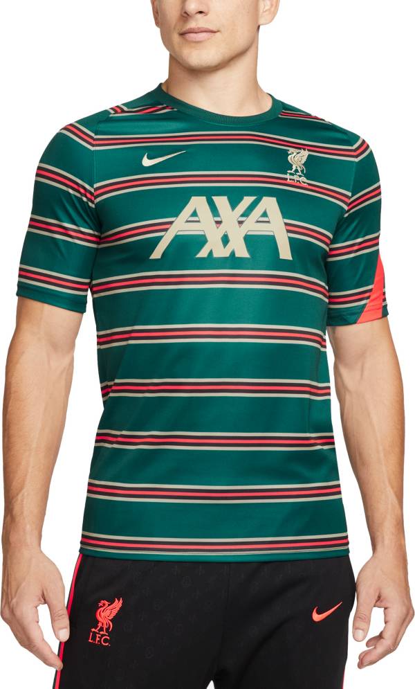 Nike Liverpool FC '21 Teal Prematch Jersey product image