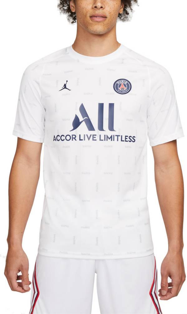 Jordan Paris Saint-Germain '21 White Prematch Jersey product image