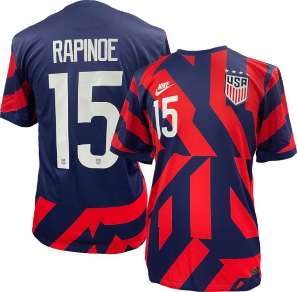 Nike USWNT '21 Megan Rapinoe #15 Stadium Away Replica Jersey