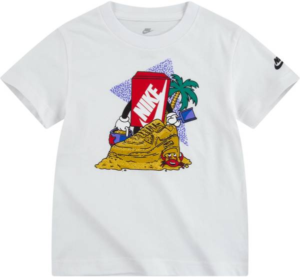 Nike Little Boys' Sandcastle Logo T-Shirt