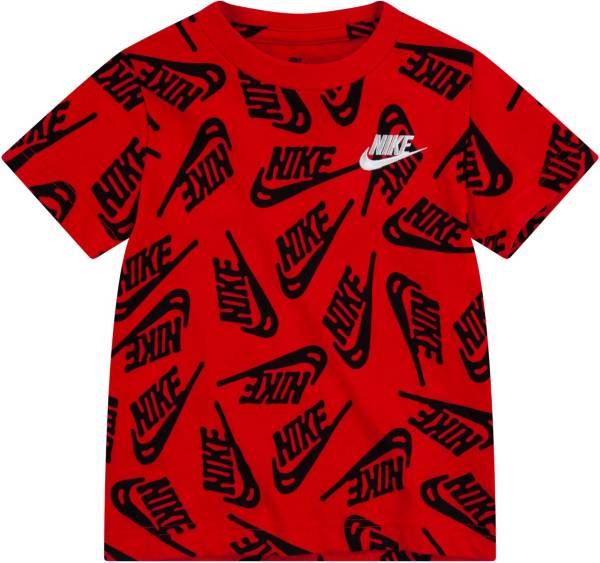 Nike Toddler Boys' Sportswear Allover Print Graphic T-Shirt