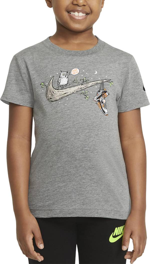 Nike Little Boys' Night Games Futura Logo Graphic T-Shirt