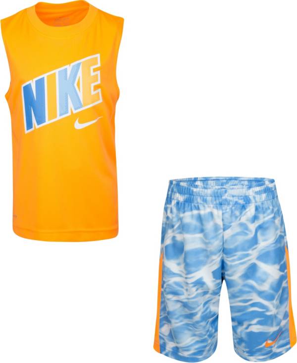 Nike Toddlers' Dri-FIT Muscle Tank Top and Shorts Set