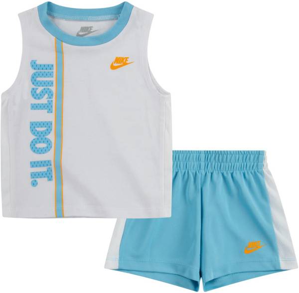 Nike Little Boys' Just Do It Graphic Tank Top and Mesh Shorts Set