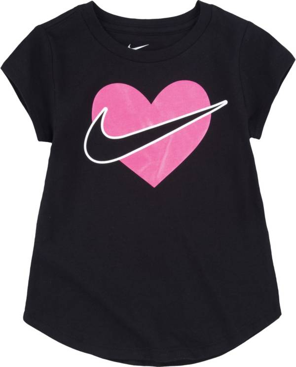 Nike Toddler Core Hearts Short Sleeve T-Shirt