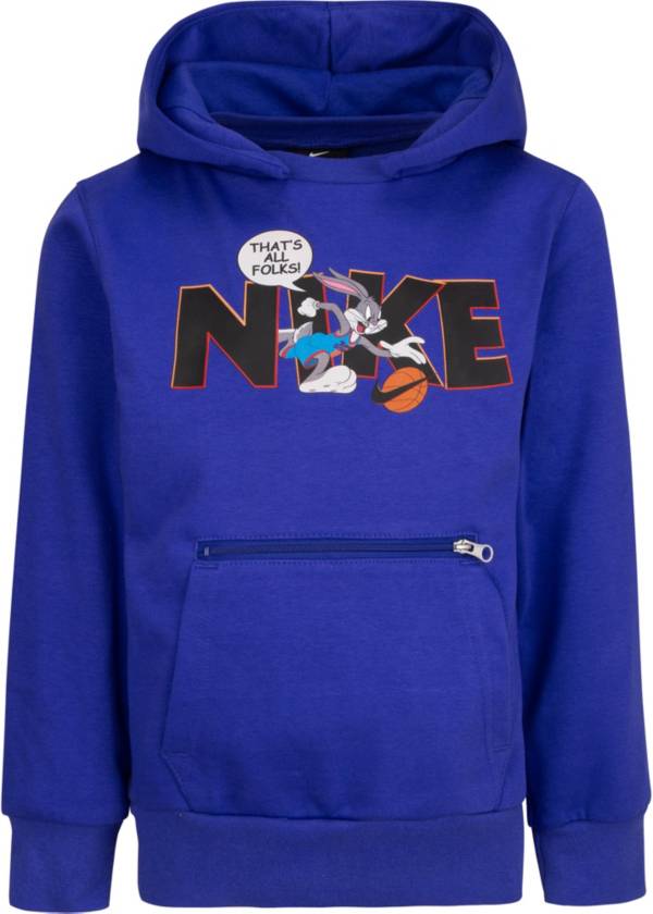Nike Little Boys' Dri-FIT Space Jam 2 Basketball Pullover Hoodie