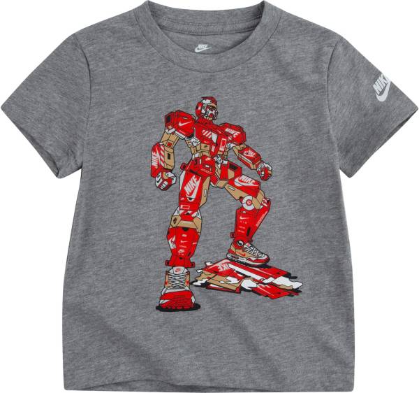 Nike Little Boys' Sportswear Shoe Bot Graphic T-Shirt