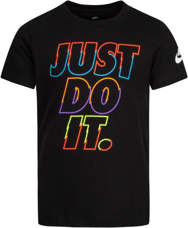 Nike Toddler Boys' Shock Just Do It Short Sleeve T-Shirt