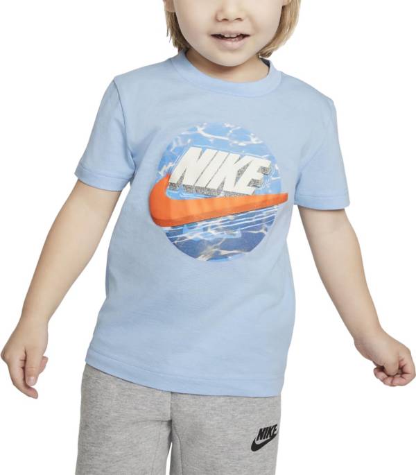 Nike Little Boys' Tide Pool Logo Graphic T-Shirt