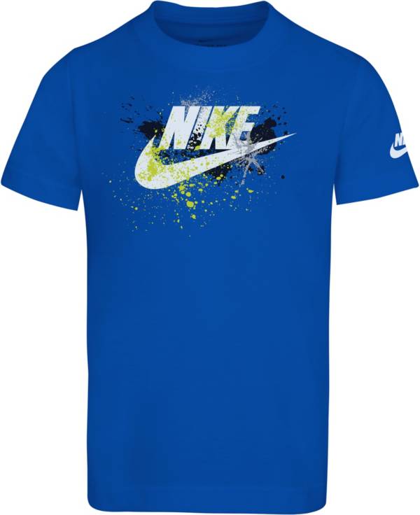 Nike Little Boys' Wild Run Multi Futura Logo T-Shirt