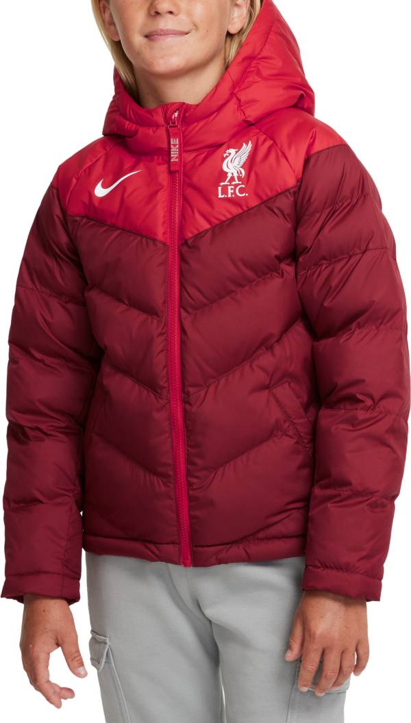 Nike Youth Liverpool Red Puffy Jacket