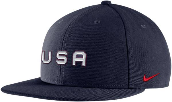 Nike USA Hockey 2022 Olympics Pro Flat Brim Hat product image