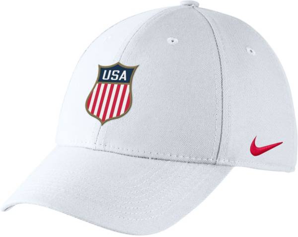Nike USA Hockey 2022 Olympics Swoosh Flex Hat