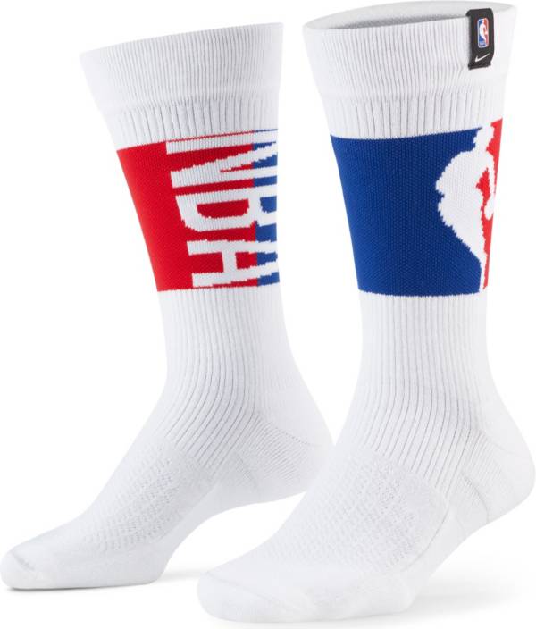 Nike NBA League White Elite Crew Socks