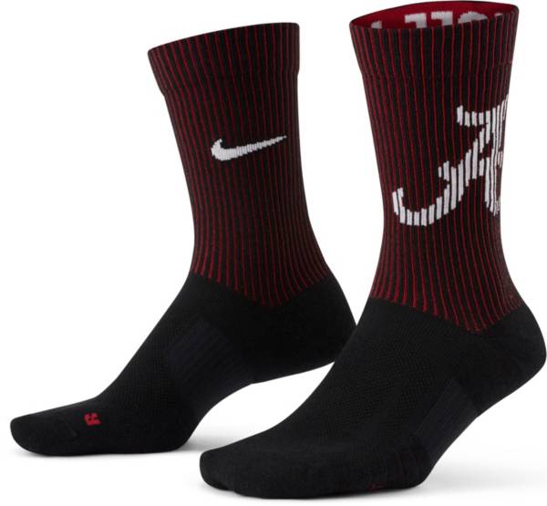 Nike Men's Alabama Crimson Tide Multiplier 2-Pair Crew Socks