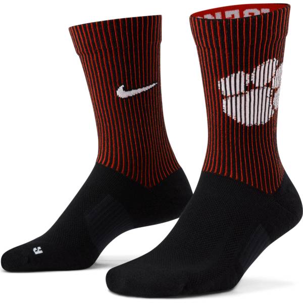 Nike Men's Clemson Tigers Multiplier 2-Pair Crew Socks