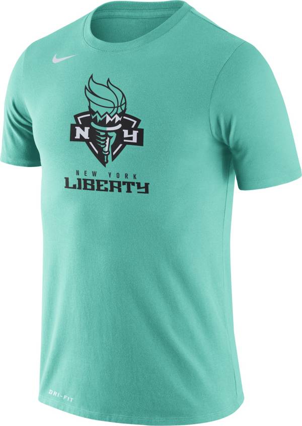 Nike Adult New York Liberty Green Logo T-Shirt