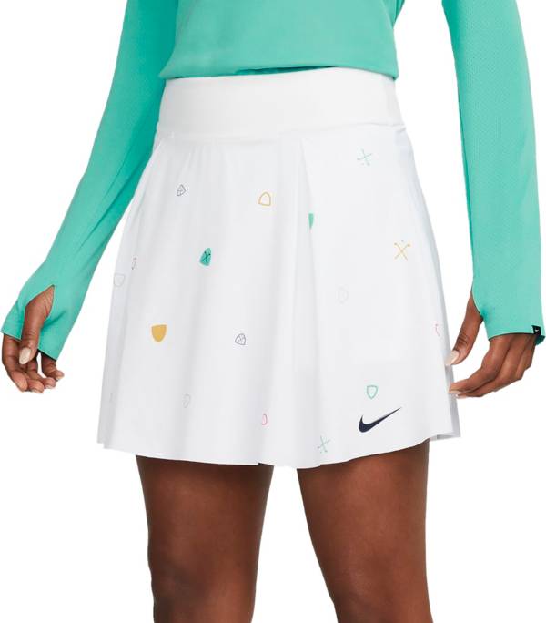 Nike Women's 17" Long Printed Golf Skirt