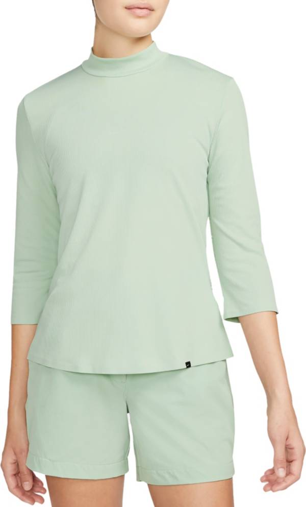 Nike Women's Dri-FIT UV Ace Mock Neck Golf Top