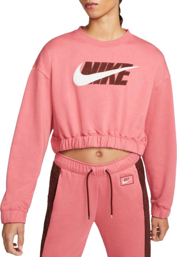 Nike Women's Sportswear Icon Clash Oversized Fleece Crewneck Sweatshirt product image