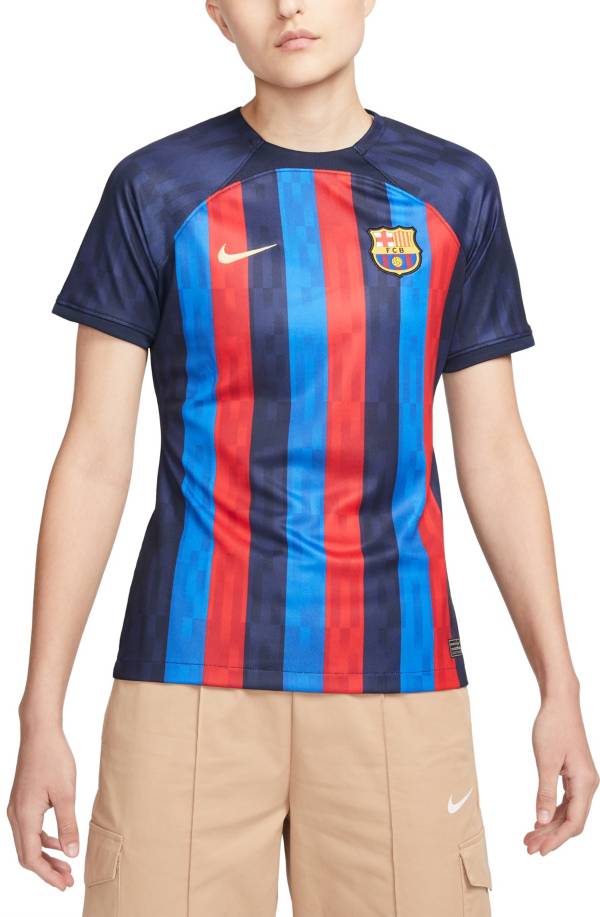 Nike Women's FC Barcelona '22 Home Replica Jersey