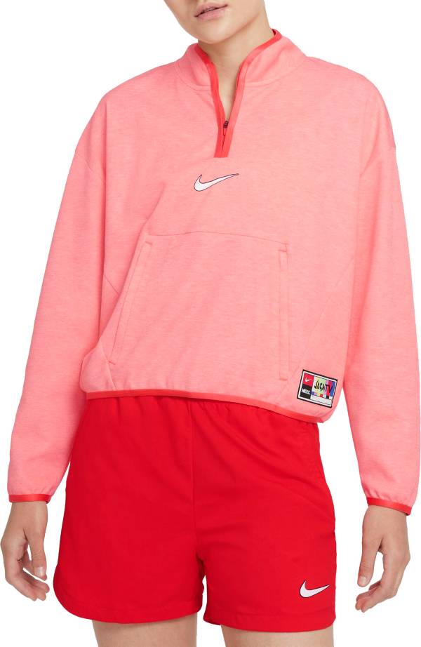Nike Women's F.C. Dri-FIT 1/4 Zip Mid Layer Jacket