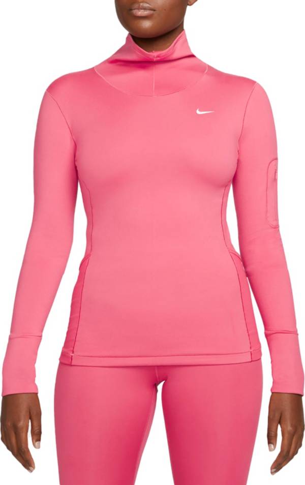 Nike Women's Therma-FIT Pro Warm Scoop Neck Long Sleeve Top