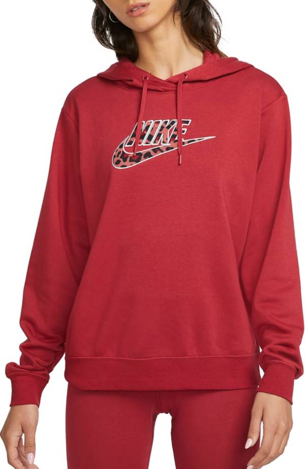 Nike Women's Leopard Fleece Hoodie