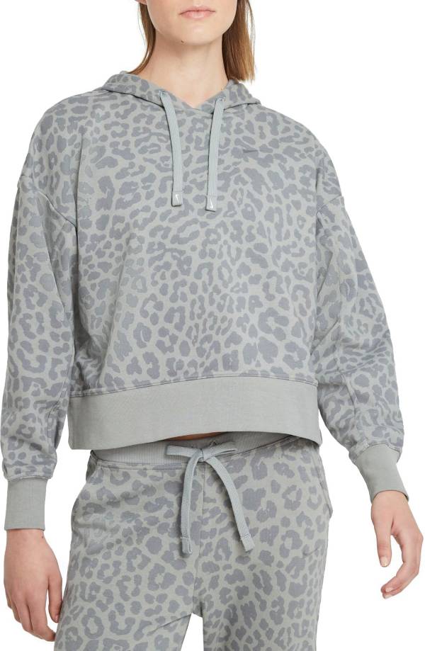 Nike Women's Dri-FIT Get Fit Printed Pullover Training Hoodie