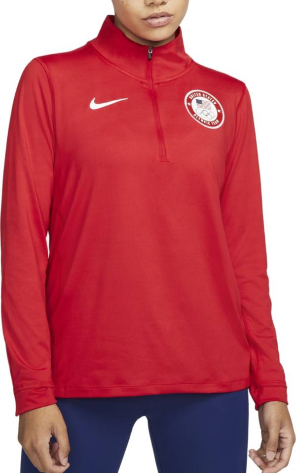 Nike Women's Team USA Element Sport 1/4 Zip